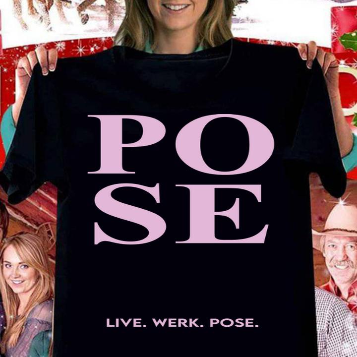 Live Werk Pose t-shirt woman shirt