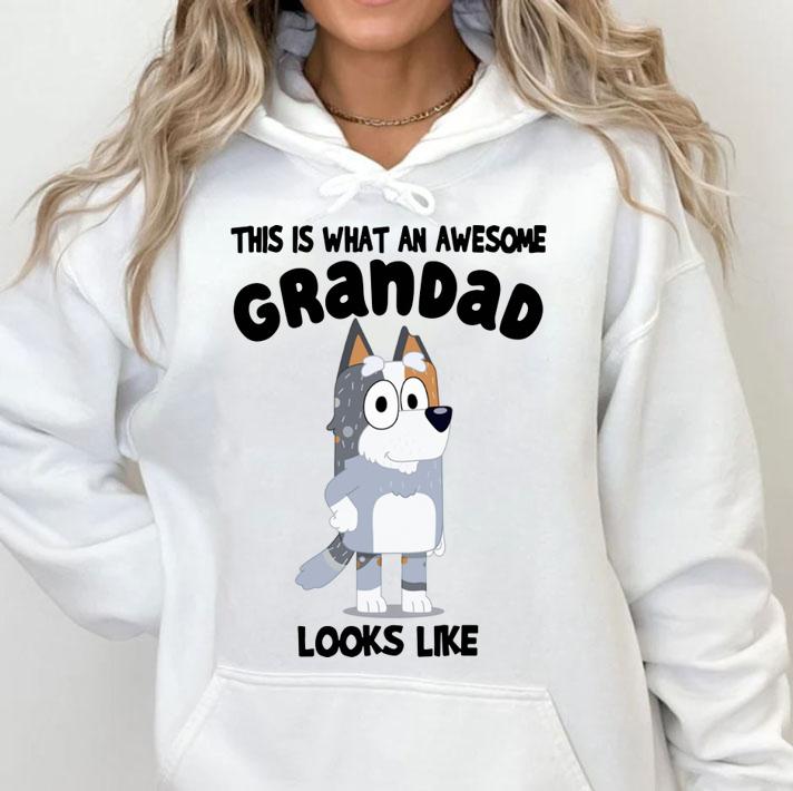 Bluey Awesome Grandad Looks Like t-shirt hoodie
