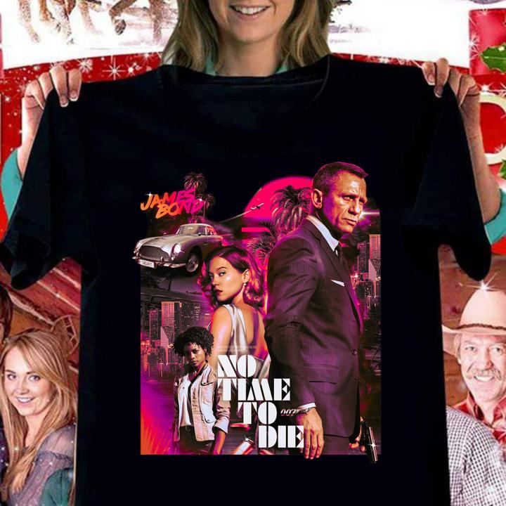 James Bond 007 no time to die t-shirt woman shirt