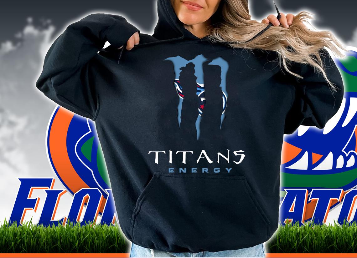 Monster Energy Tennessee Titans t-shirt hoodie