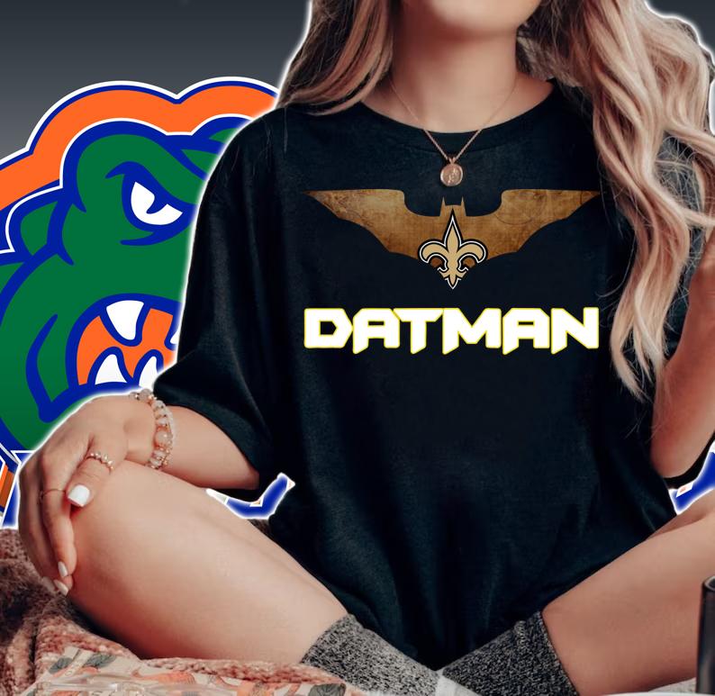 New Orleans Saints Datman Batman t-shirt woman shirt