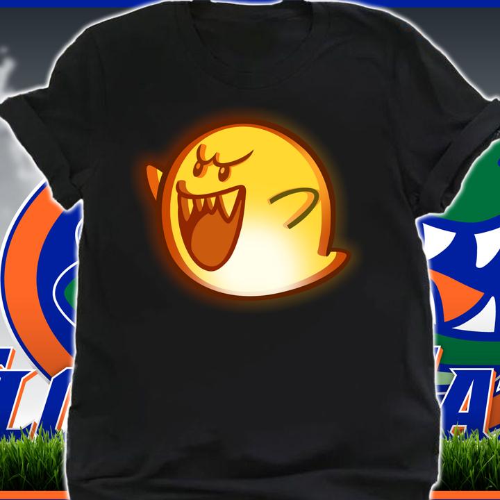 Beautiful Nintendo Super Mario Boo Halloween Pumpkin Graphic t-shirt shirt