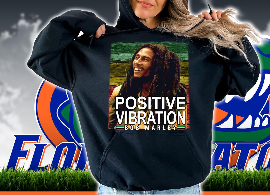 Bob Marley Positive Vibration Juneteenth Black Lives Matter t-shirt hoodie