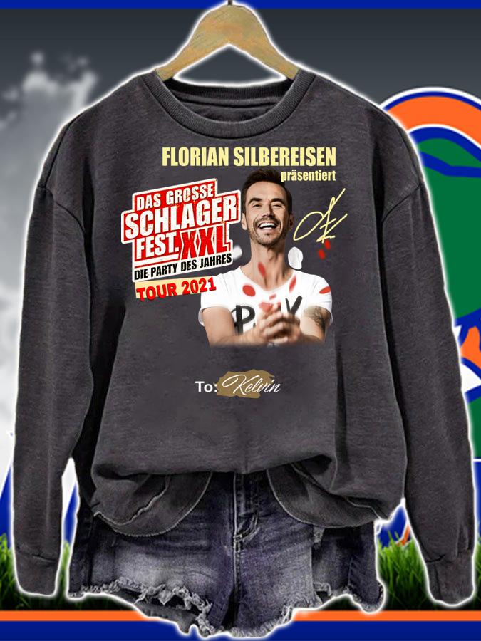 Florian Silbereisen Signature Die Party Des Jahres Tour 2021 t-shirt sweatshirt