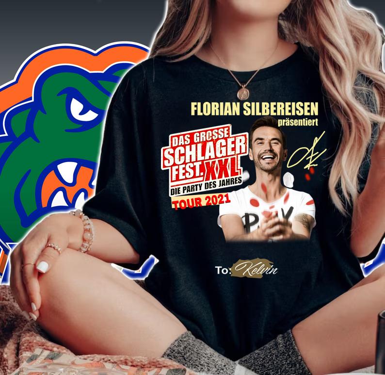 Florian Silbereisen Signature Die Party Des Jahres Tour 2021 t-shirt woman shirt