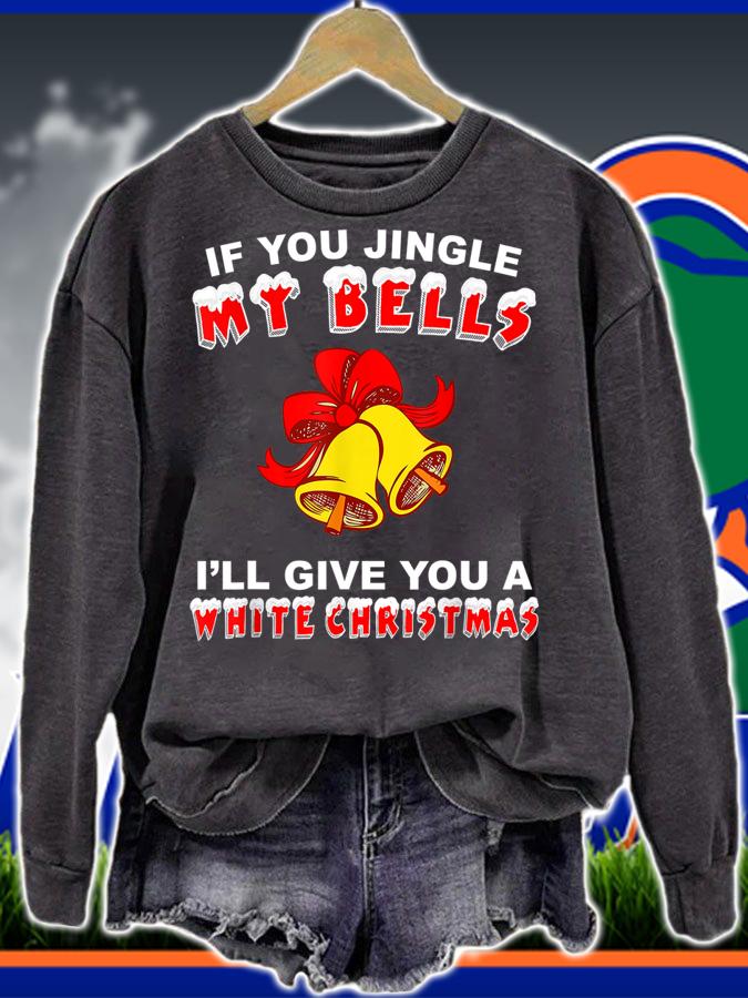 Jingle My Bells Funny Inappropriate Christmas Tee t-shirt sweatshirt