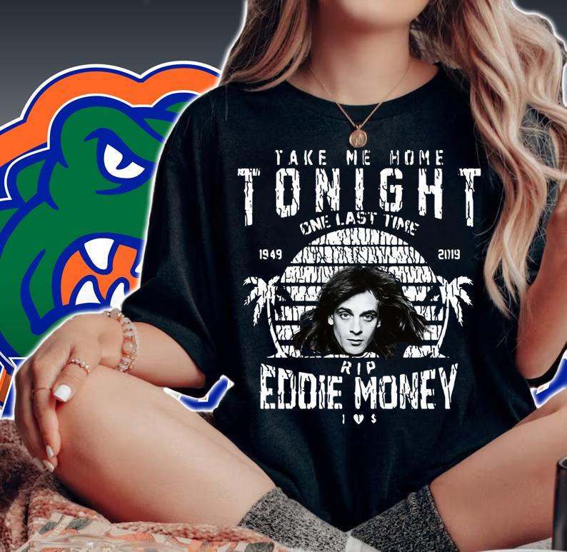 Take Me Home Tonight One Last Time Rip Eddie Money Vintage t-shirt woman shirt