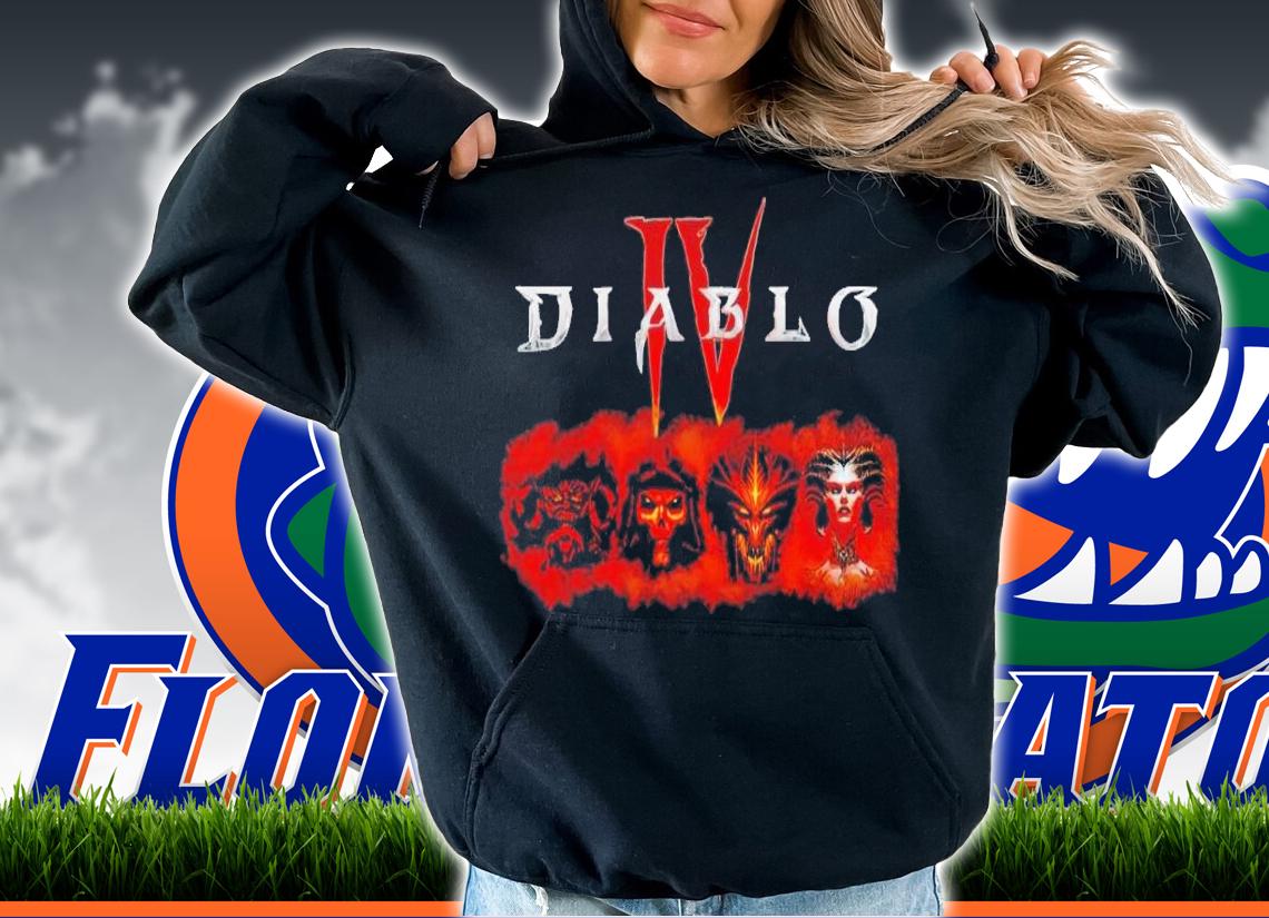 Diablo IV t-shirt hoodie