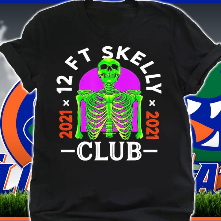 12Ft Skelly Club Skeleton Shirt t-shirt shirt