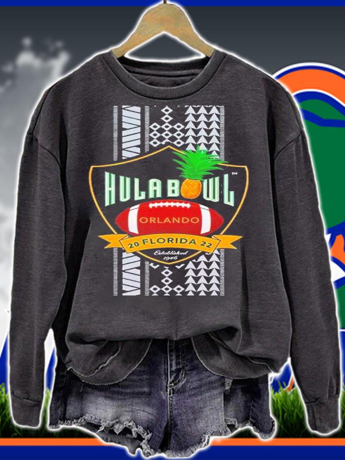 2022 Hula Bowl Logo with Hawaiian Kapa shirt t-shirt sweatshirt