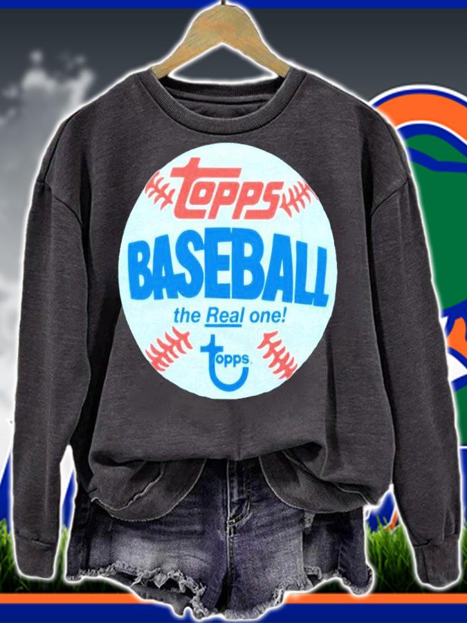 Baseball The Real One Topps Shirt t-shirt sweatshirt