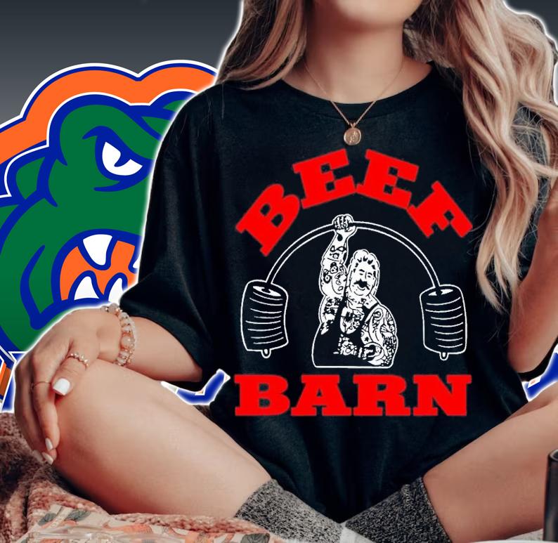 Beef barn shirt t-shirt woman shirt