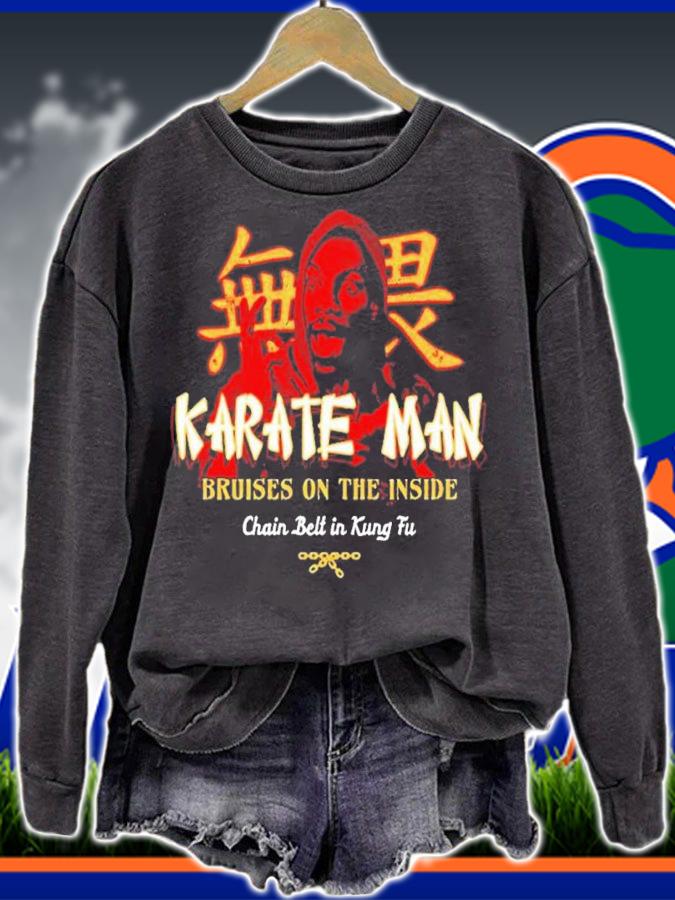 Best billy Ray Valentine Karate Man Bruises On The Inside Chain Belt In Kung Fu Shirt t-shirt sweatshirt