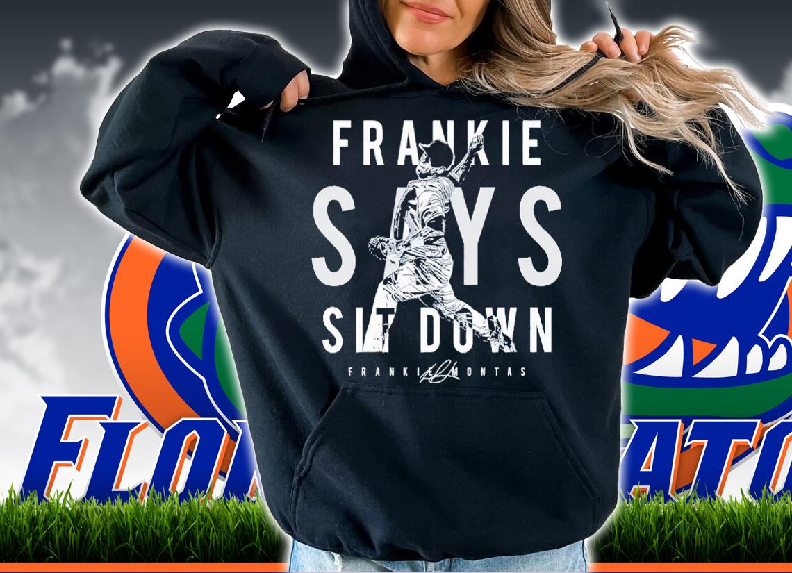 Frankie says sit down shirt t-shirt hoodie