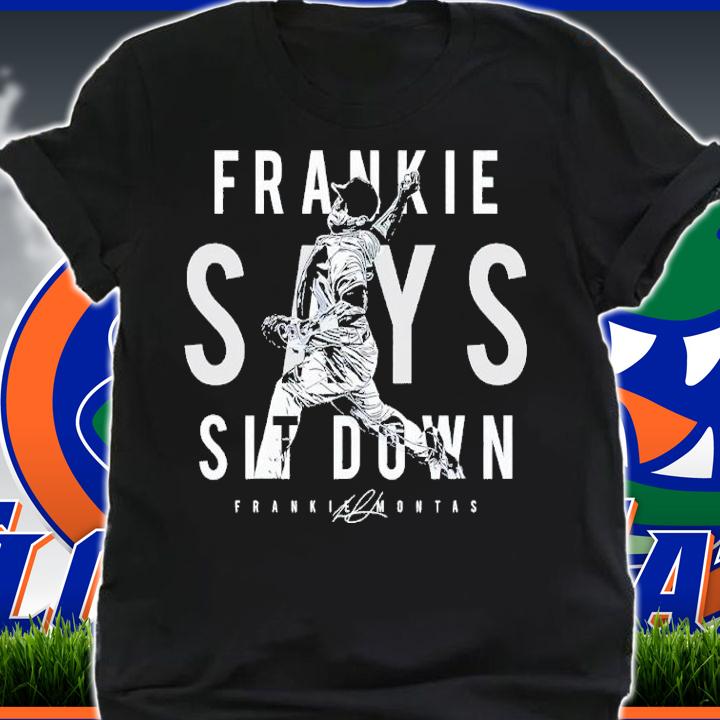 Frankie says sit down shirt t-shirt shirt