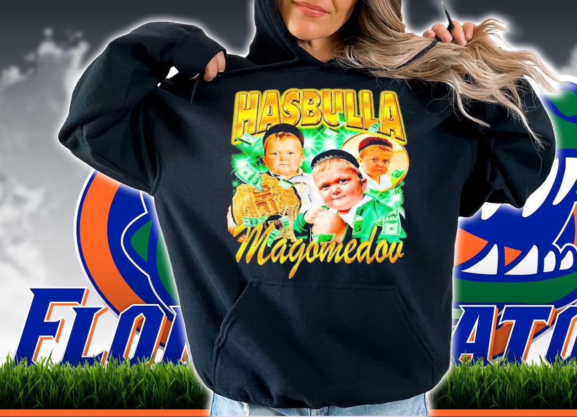 Hasbulla Magomedov championship belt and dollar shirt t-shirt hoodie