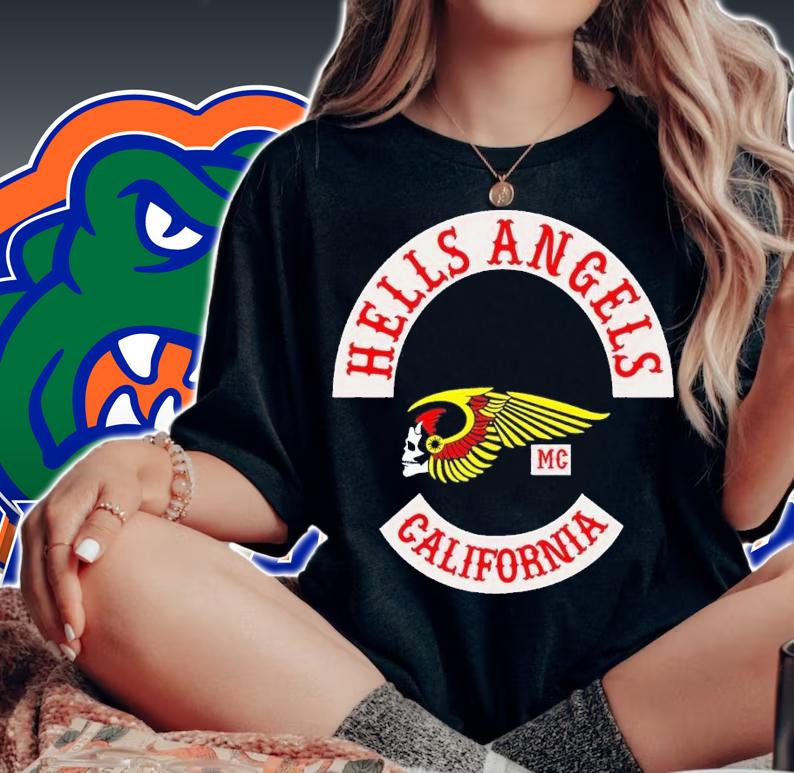 Hells Angels Mc California shirt t-shirt woman shirt
