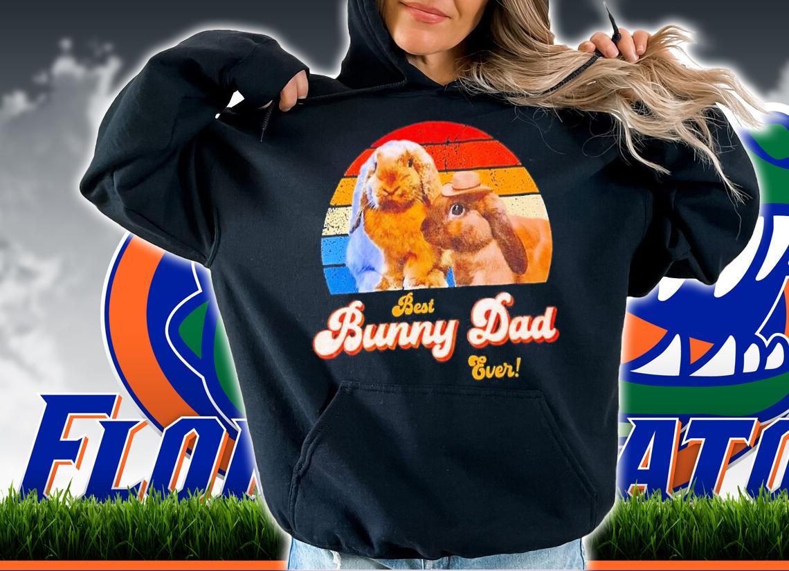 Lythero Best Bunny Dad Ever Vintage Shirt t-shirt hoodie