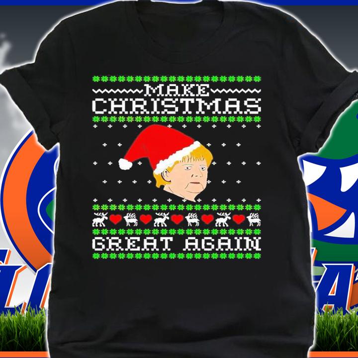 Make Christmas Great Again Ugly Xgiftmas shirt t-shirt shirt