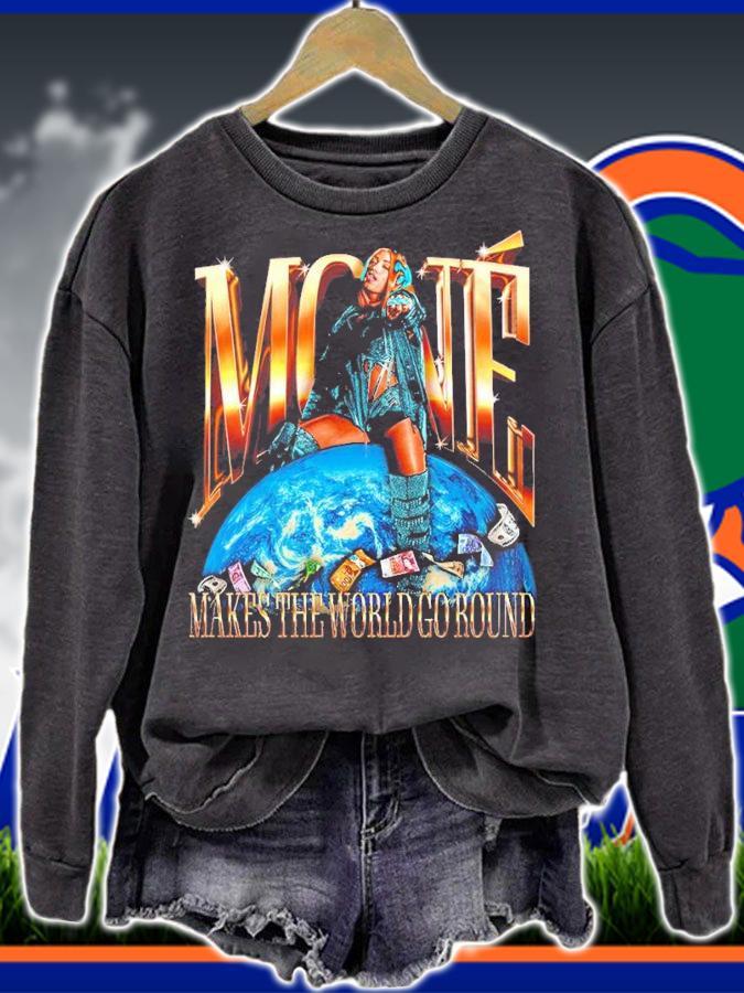 Mercedes Mone Makes The World Go Round Shirt t-shirt sweatshirt