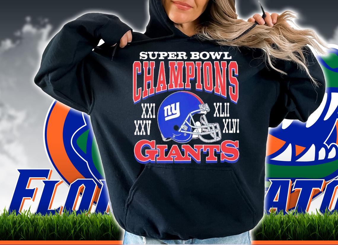 New York Giants Super Bowl Champions shirt t-shirt hoodie