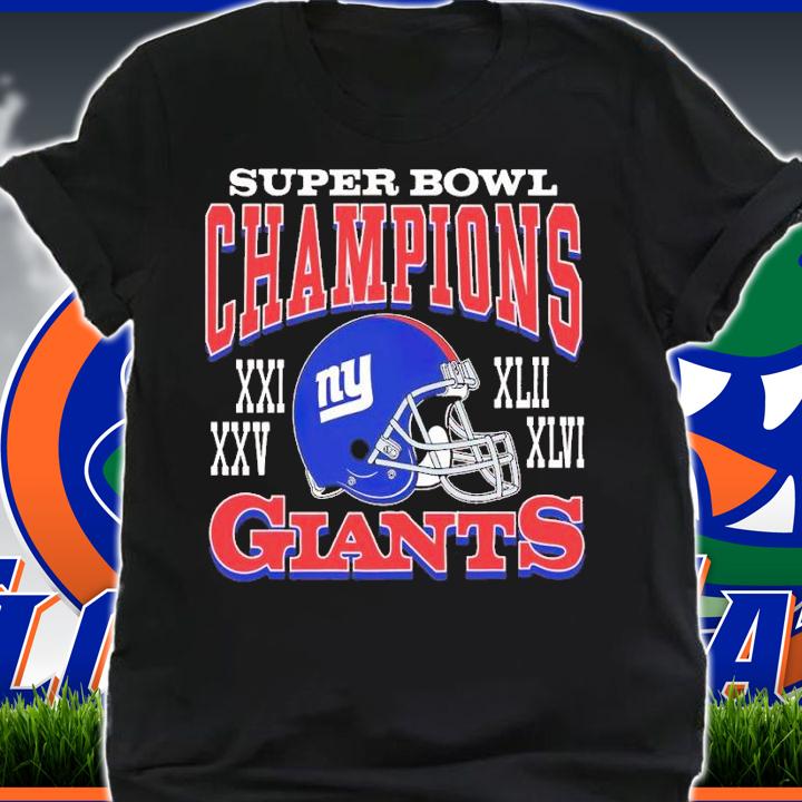 New York Giants Super Bowl Champions shirt t-shirt shirt