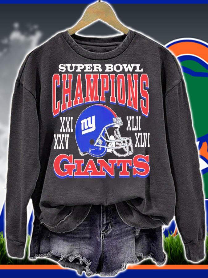 New York Giants Super Bowl Champions shirt t-shirt sweatshirt