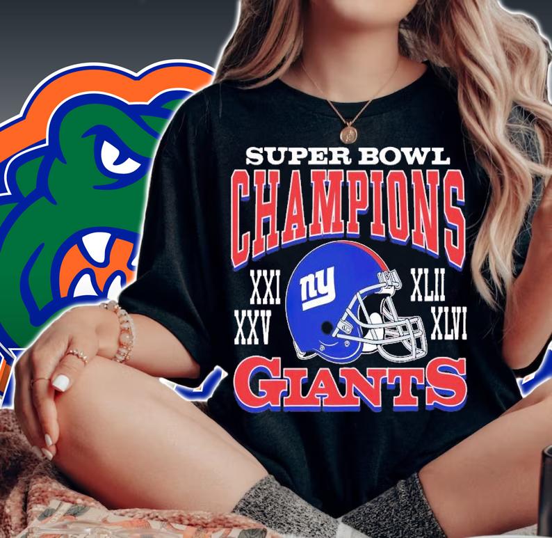 New York Giants Super Bowl Champions shirt t-shirt woman shirt