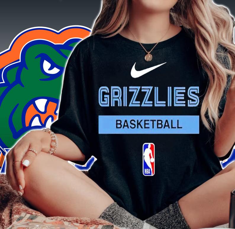 Nike Grizzlies Basketball shirt t-shirt woman shirt