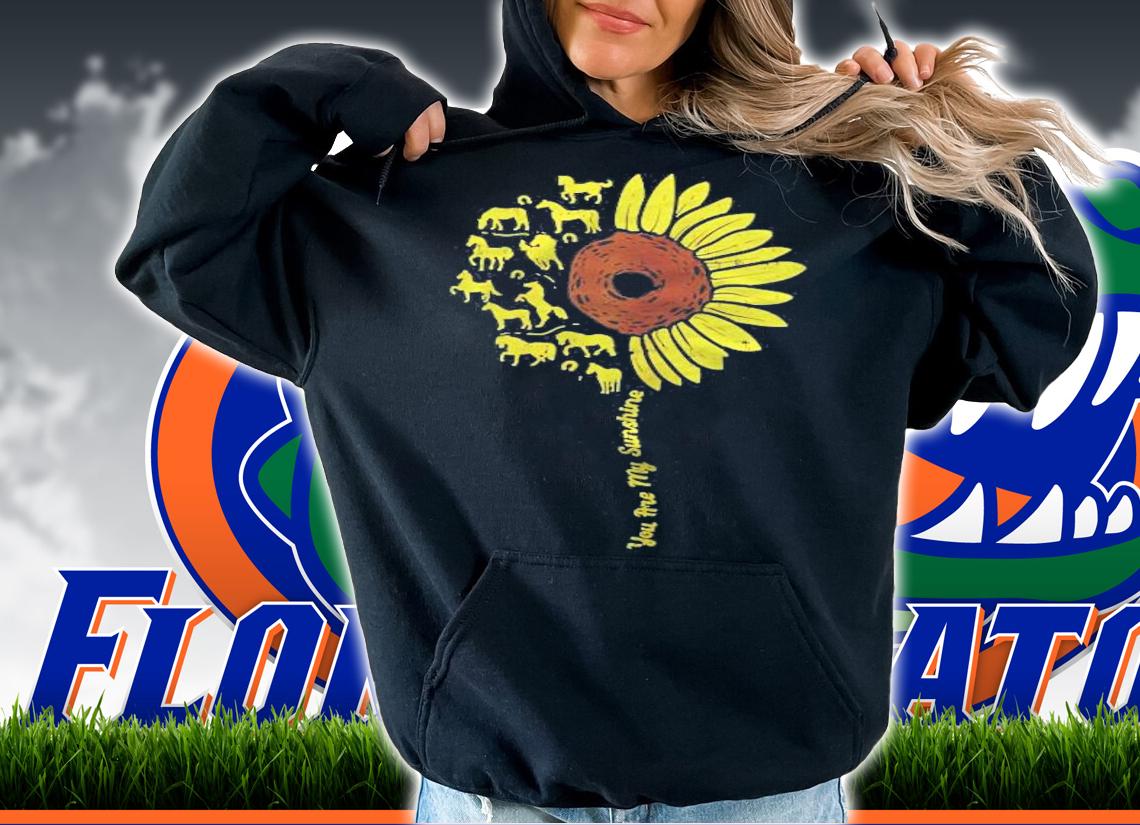 Horse Sunflower Youre My Sunshine Animal Gift T-shirt t-shirt hoodie