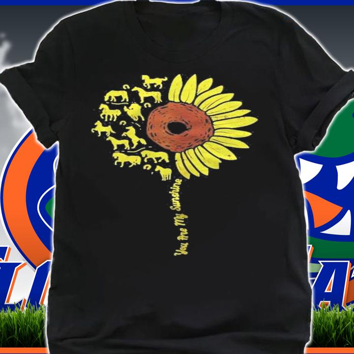 Horse Sunflower Youre My Sunshine Animal Gift T-shirt t-shirt shirt
