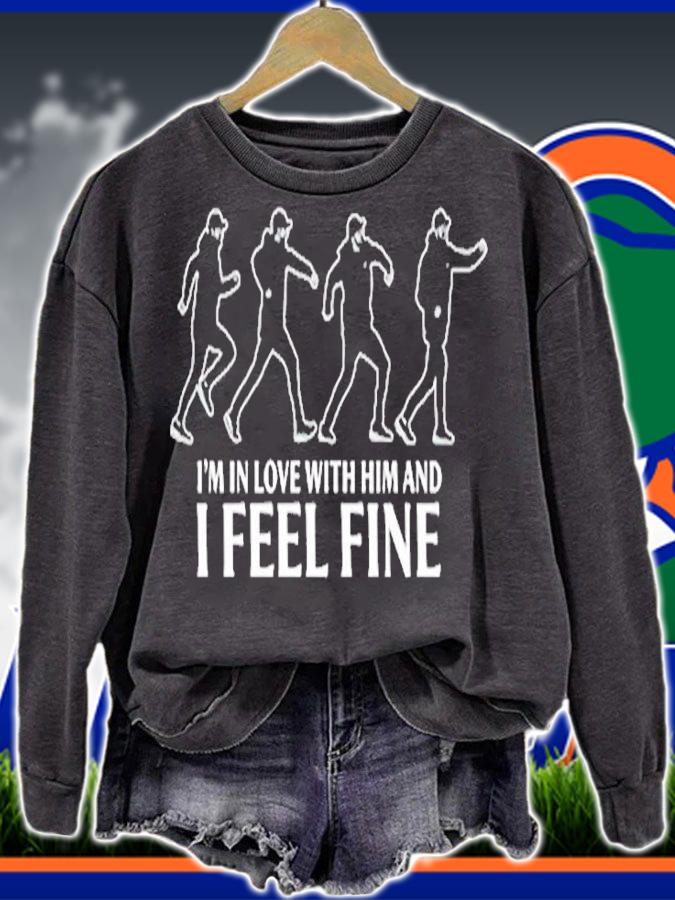Klopp Im In Love With Him And I Feel Fine T-Shirt sweatshirt