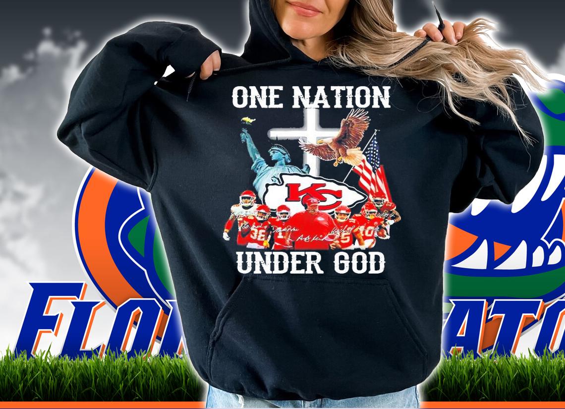 Kansas City Chiefs One Nation Under God T-Shirt hoodie