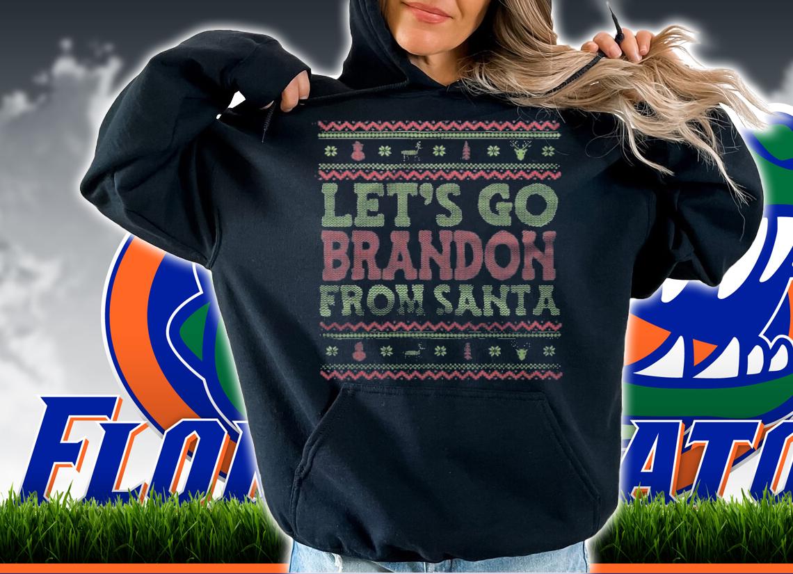 Let's Go Brandon From Santa T-Shirt hoodie