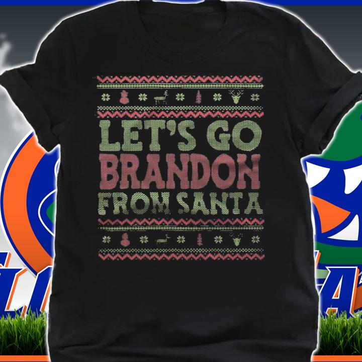 Let's Go Brandon From Santa T-Shirt shirt