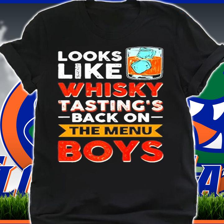Looks Like Whisky Tastings Back On The Menu Boys T-Shirt