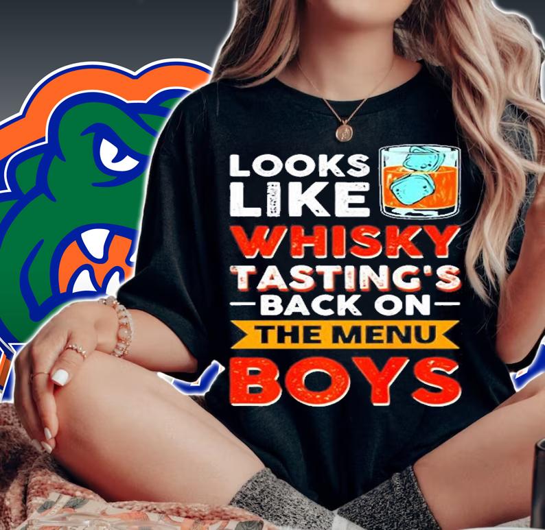 Looks Like Whisky Tastings Back On The Menu Boys T-Shirt