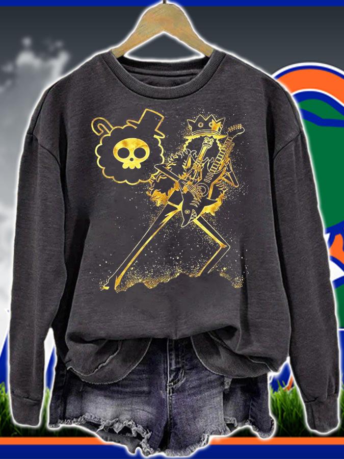 One Piece Brook Pirates logo T-shirt