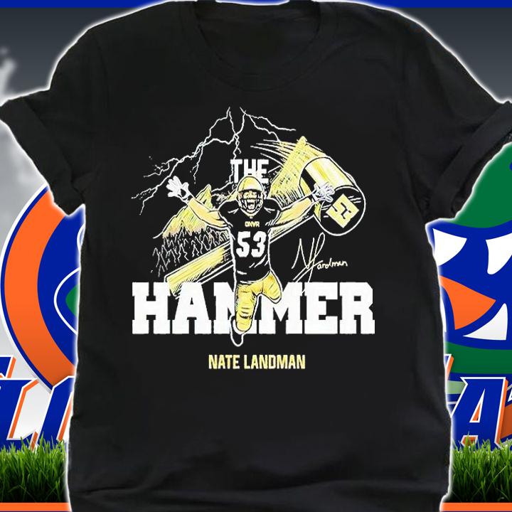 The Hammer Nate Landman signature T-shirt shirt