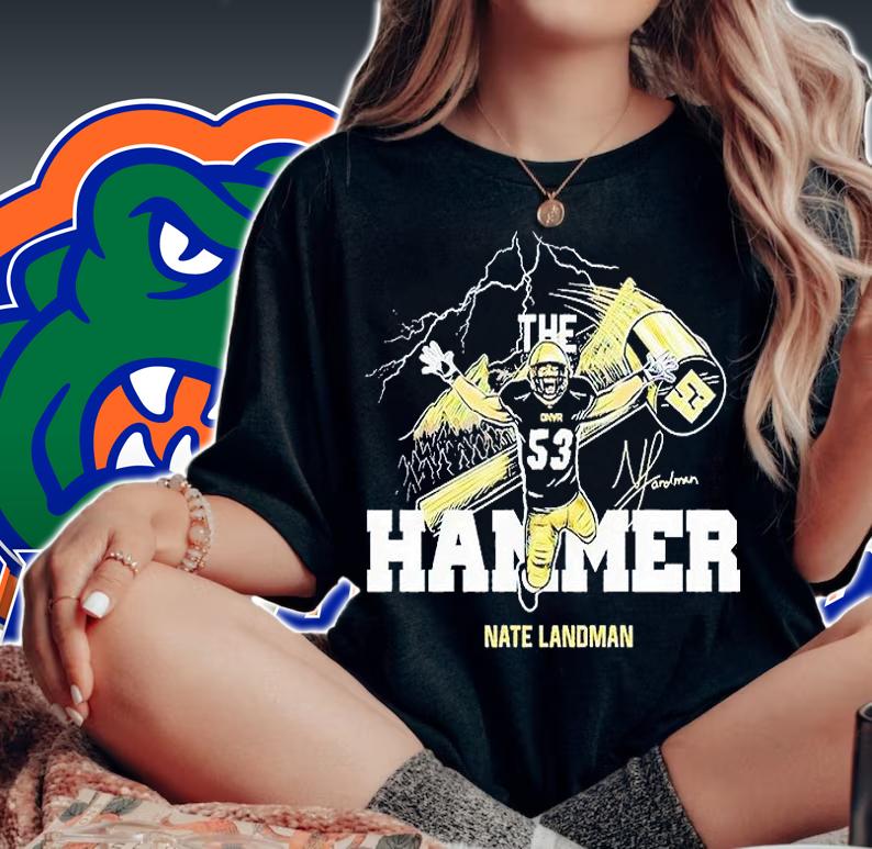 The Hammer Nate Landman signature T-shirt woman shirt
