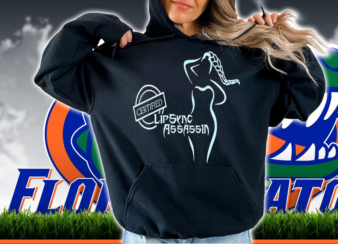 Silky Nutmeg Ganache certified lip sync assassin T-shirt hoodie