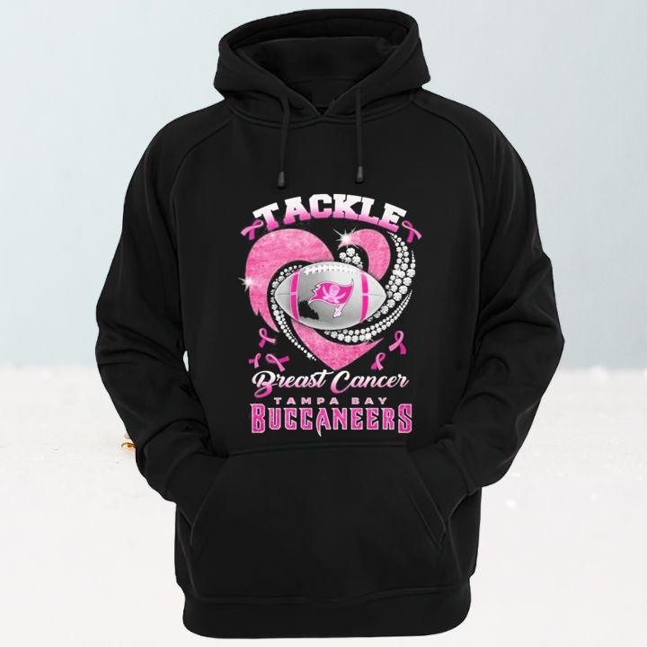 Tackle Breast Cancer Awareness Tampa Bay Buccaneers Football T-Shirt hoodie