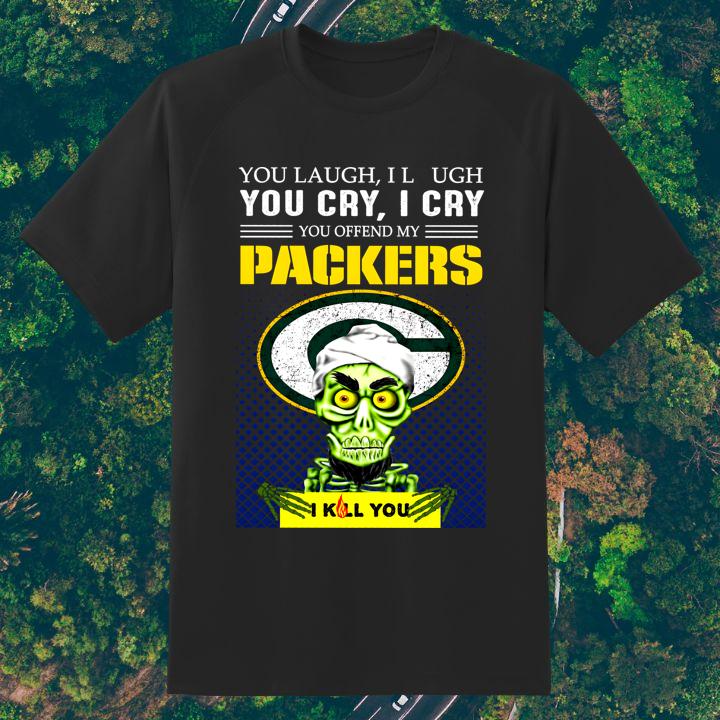 Jeff Dunham Achmed You Laugh I Laugh You Offend My Green Bay Packers I Kill You Shirt