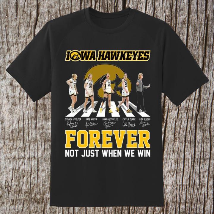 Caitlin Clark Iowa Hawkeyes Abbey Road T-Shirt – Limited Edition, Buy Now!