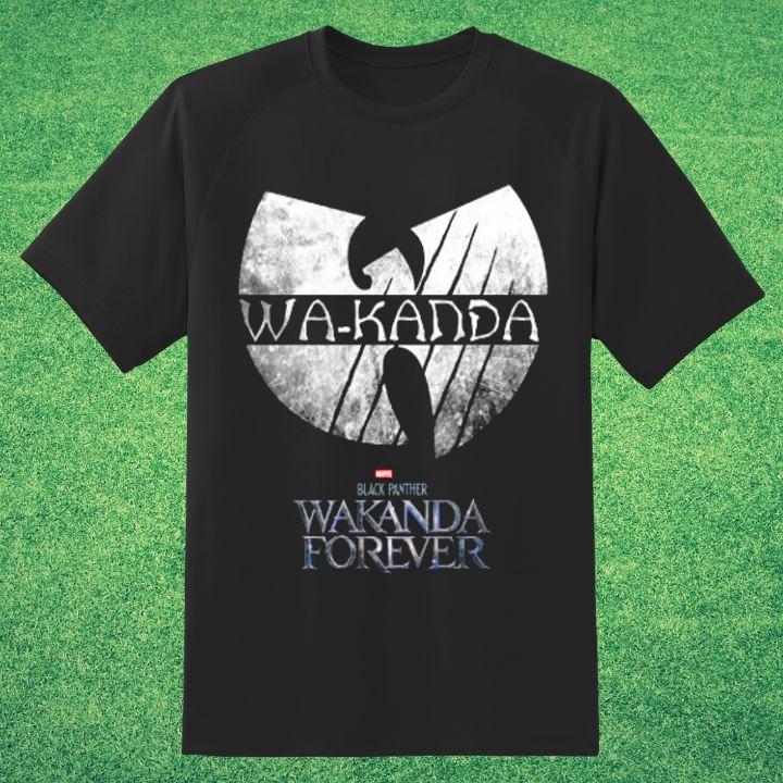 Marvel Black Panther Wakanda Wu-Tang Clan Logo T-Shirt - Bold & Unique Design