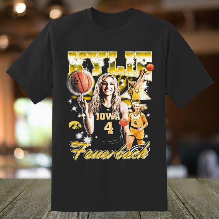 Shop The Return Kylie Feuerbach Iowa Hawkeyes Women’s Basketball T-Shirt Now!