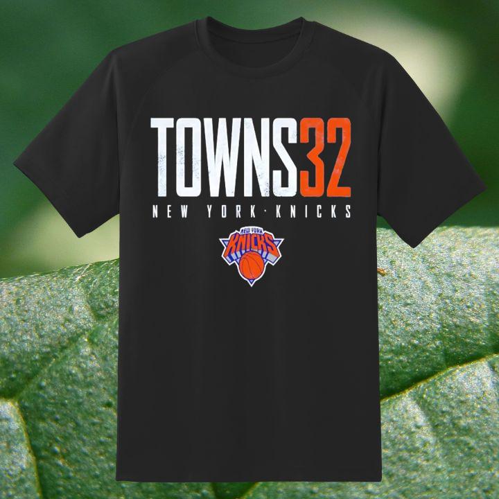 Premium Karl-Anthony Towns 32 Kat New York Knicks Logo T-Shirt