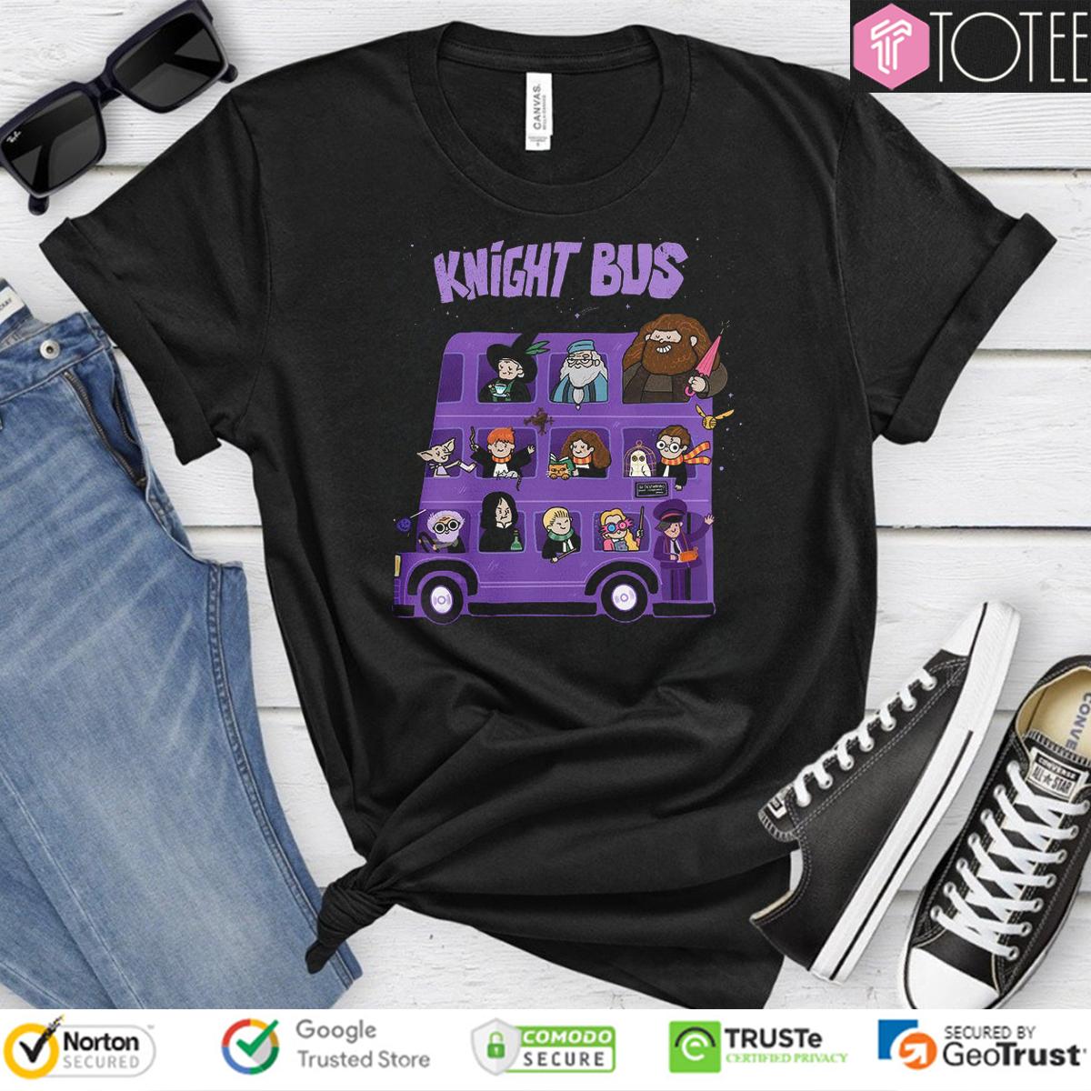 Harry Potter Characters Knight Bus T-Shirt