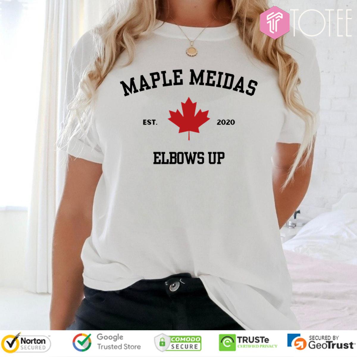 Meidas Touch Maple Shirt: Show You Care, Support Est. 2020