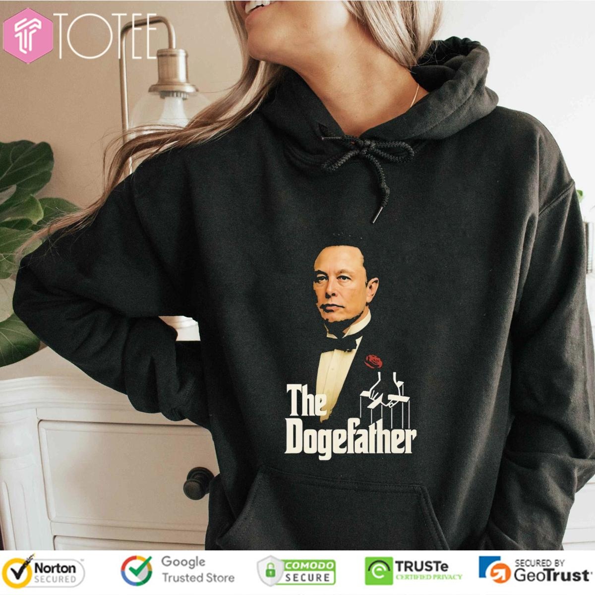 The Dogefather Elon Musk Parody The Godfather Hoodie